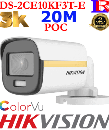 Hikvision 3K ColorVu 3D DNR POC Bullet Camera DS-2CE10KF3T-E