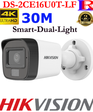 Hikvision 4K Smart Hybrid Light 30m Camera DS-2CE16U0T-LF