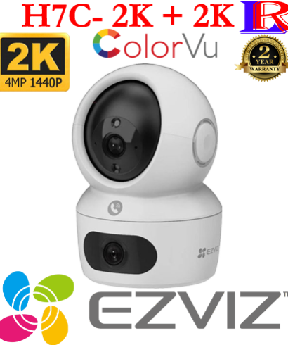 Ezviz H7C 2K Dual-Lens Pan Tilt Wi-Fi two way Calling colorvu Camera