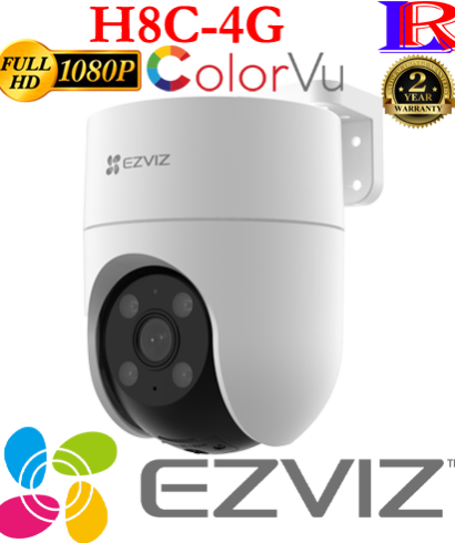 EZVIZ H8C 4G 2K Pan & Tilt Colorvu two way talk camera