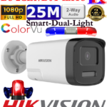 Hikvision 2 Mp Two-Way Audio Siren Bullet Camera DS-2CE17D0T-LXTS