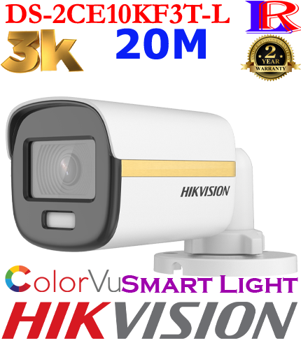 Hikvision 5MP-3K Gold colorvu camera DS-2CE10KF3T-L