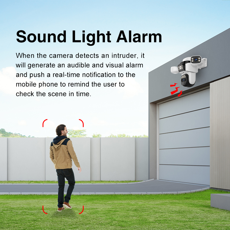Vstarcam BG621SR 9MP 4G Solar battery four Lens Smart AI PTZ AOV Camera 7 7