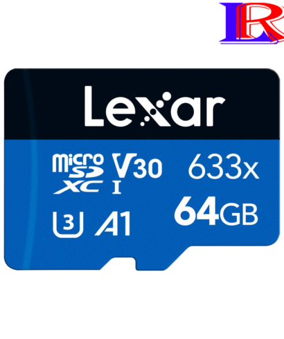64GB Micro SD card Lexar 4K High-performance 633x microSDHC microSDXC