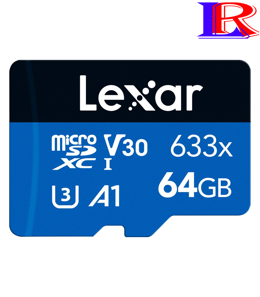64GB Micro SD card Lexar 4K High-performance 633x microSDHC microSDXC