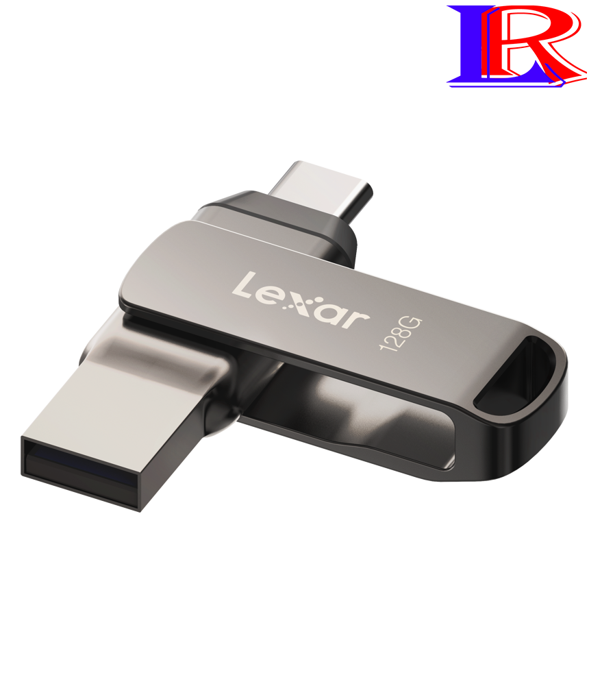 128GB c-type flash drive Lexar Dual JumpDrive D400 USB 3.2 pen drive