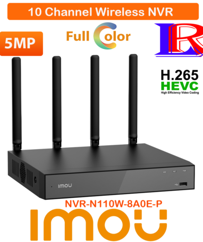 imou 10 Channel Wireless NVR 4K wifi NVR-N110W-8A0E-P
