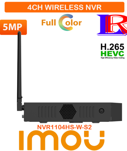 Imou 4CH 4K wifi nvr WIRELESS nvr-1104HS-W-S2