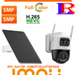 AOV Dual 5MP+5MP Solar Battery 4G IPC-SA70F-10M0T2-EU/FSP008