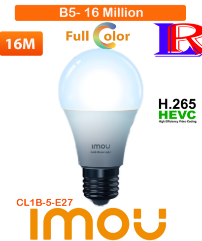 Imou Multicolor Smart Light Bulb Remote Control Wi-Fi Color Changing Led Bulbs B5