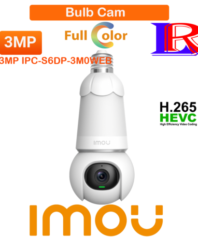 imou Bulb Cam 2in1 3MP camera siren two-way audio IPC-S6DP-3M0WEB