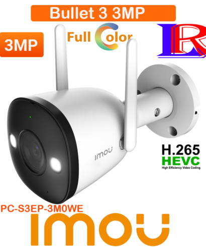 Imou Bullet 3 3M Bullet Wi-Fi Camera 2K IP camera IPC-S3EP-3M0WE