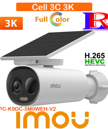 Cell 3C All In One 3K UHD Image battery solar camera IPC-K9DC-5M0WEH-V2