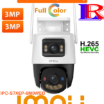 Cruiser Dual 2 3MP+3MP Dual Lens Outdoor PT Camera IPC-S7XEP-6M0WED