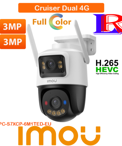 Imou Cruiser Dual 4G 6mp Active Deterrence IPC-S7XCP-6M1TED-EU
