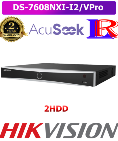 Hikvision number Plate license plate recognition nvr DS-7608NXI-I2/VPro