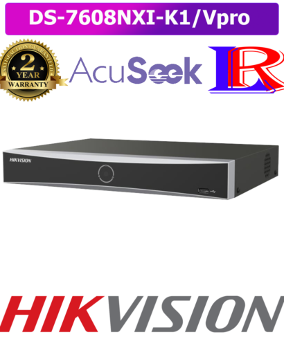 Automatic cameras connection and configuration Hikvision 8ch nvr DS-7608NXI-K1/VPro