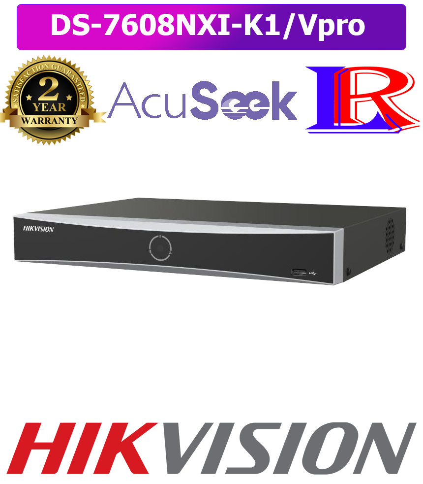 Automatic cameras connection and configuration Hikvision 8ch nvr DS-7608NXI-K1/VPro