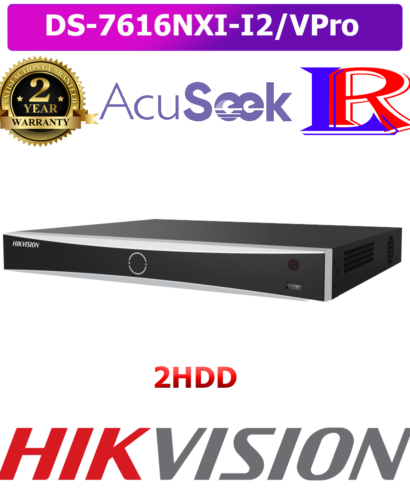 Hikvision license plate 4K ANPR NVR DS-7616NXI-I2/VPro