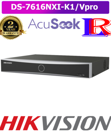 Hikvision acuseek 16-ch Intelligent Analytics NVR DS-7616NXI-K1/Vpro
