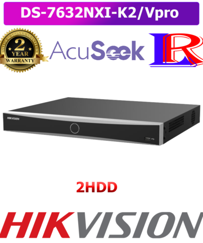 32channel Hikvision AcuSeek and AcuSearch function NVR DS-7632NXI-K2/Vpro