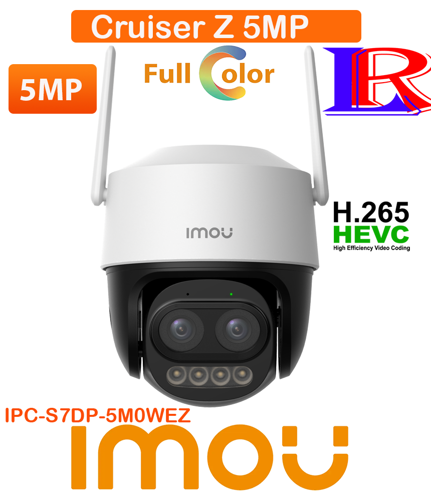 Imou Cruiser Z 5MP WIFI 12X Hybird Zoom Camera IPC-S7DP-5M0WEZ
