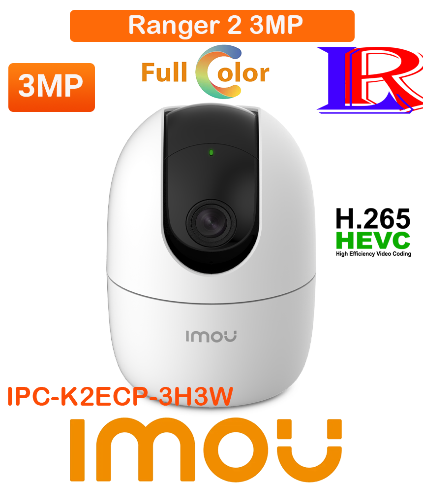Imou Ranger 2 3MP WIFI PT IR camera IPC-K2ECP-3H3W