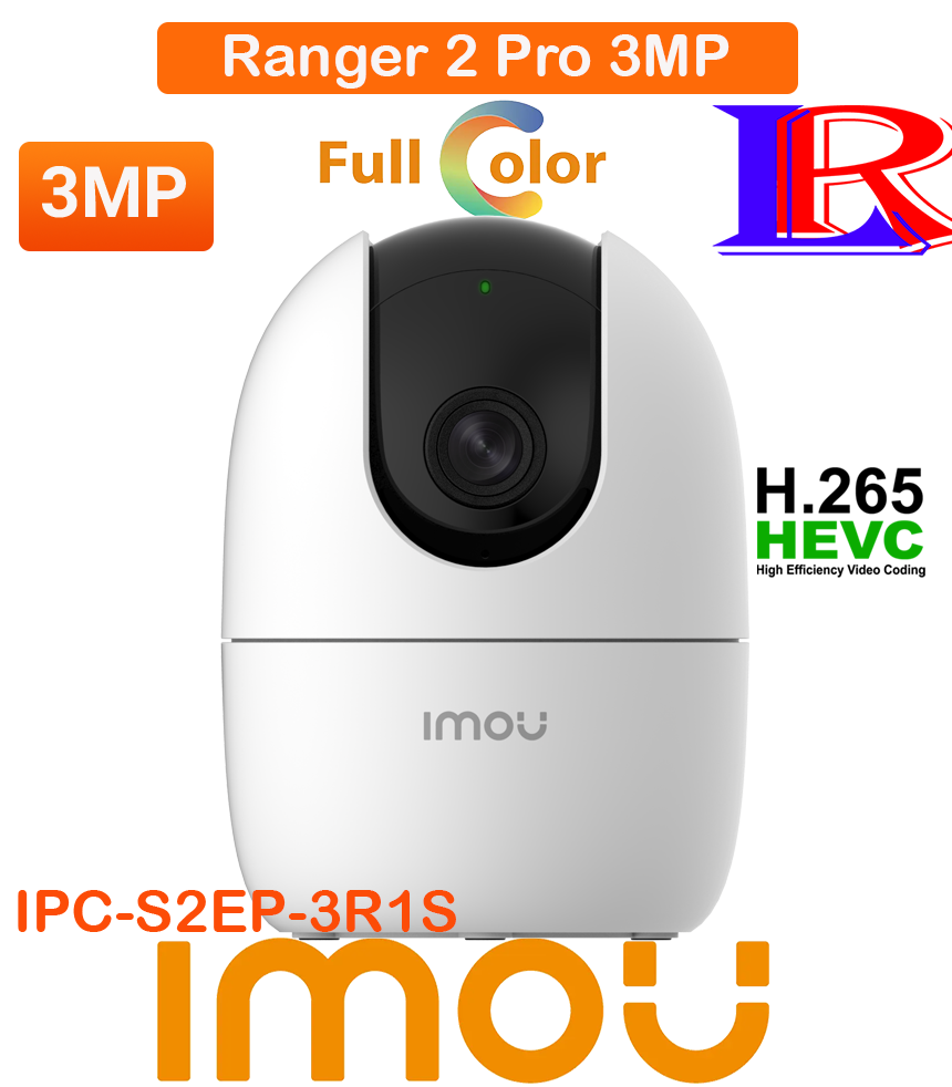 IMOU Ranger 2 Pro 3MP 3MP Wi-Fi PT Camera IPC-S2EP-3R1S