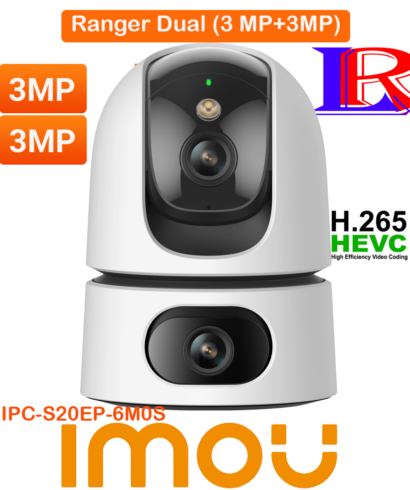 imou Ranger Dual Dual Lens PT Camera IMOU SENSE IPC-S20EP-6M0S