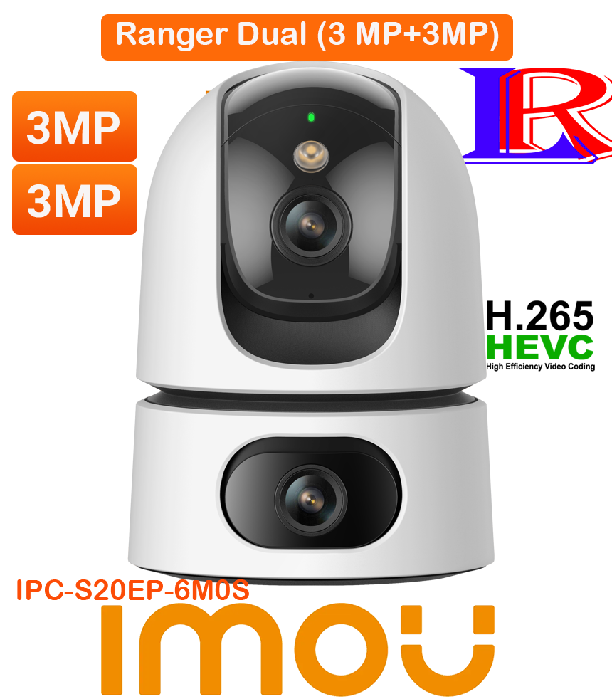 imou Ranger Dual Dual Lens PT Camera IMOU SENSE IPC-S20EP-6M0S