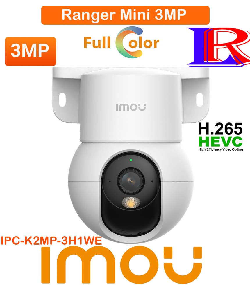 imou ranger mini 3mp human detection full colour camera IPC-K2MP-3H1WE