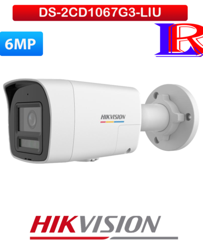Hikvision 6 MP ColorVu 3.0 Bullet Network Camera DS-2CD1067G3-LIU