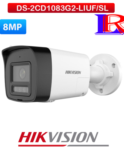 Hikvision 4K 8MP Smart Hybrid Light bullet IP Camera DS-2CD1083G2-LIUF/SL
