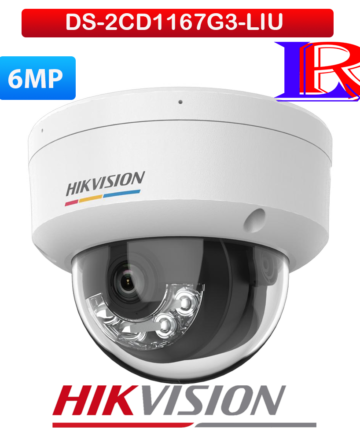 6 MP ColorVu 3.0 two-way audio and strobe light alarm IPC DS-2CD1167G3-LIU