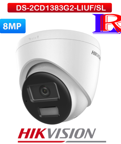 8 MP 4K Smart Hybrid Light Network Turret Camera DS-2CD1383G2-LIUF/SL