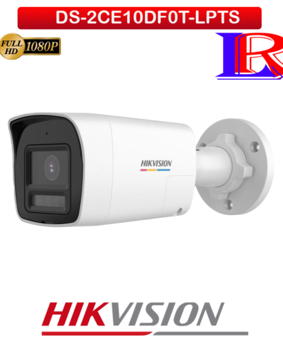 Hikvision 2MP Colour Audio mic and speaker bullet camera DS-2CE10DF0T-LPTS