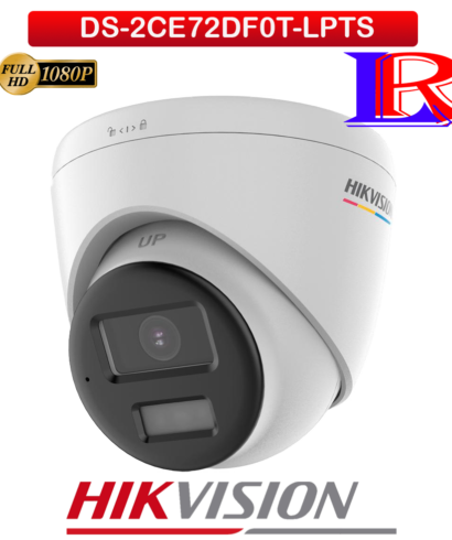 2MP Built-in mic and built-in speaker colorvu hikvision Camera DS-2CE72DF0T-LPTS