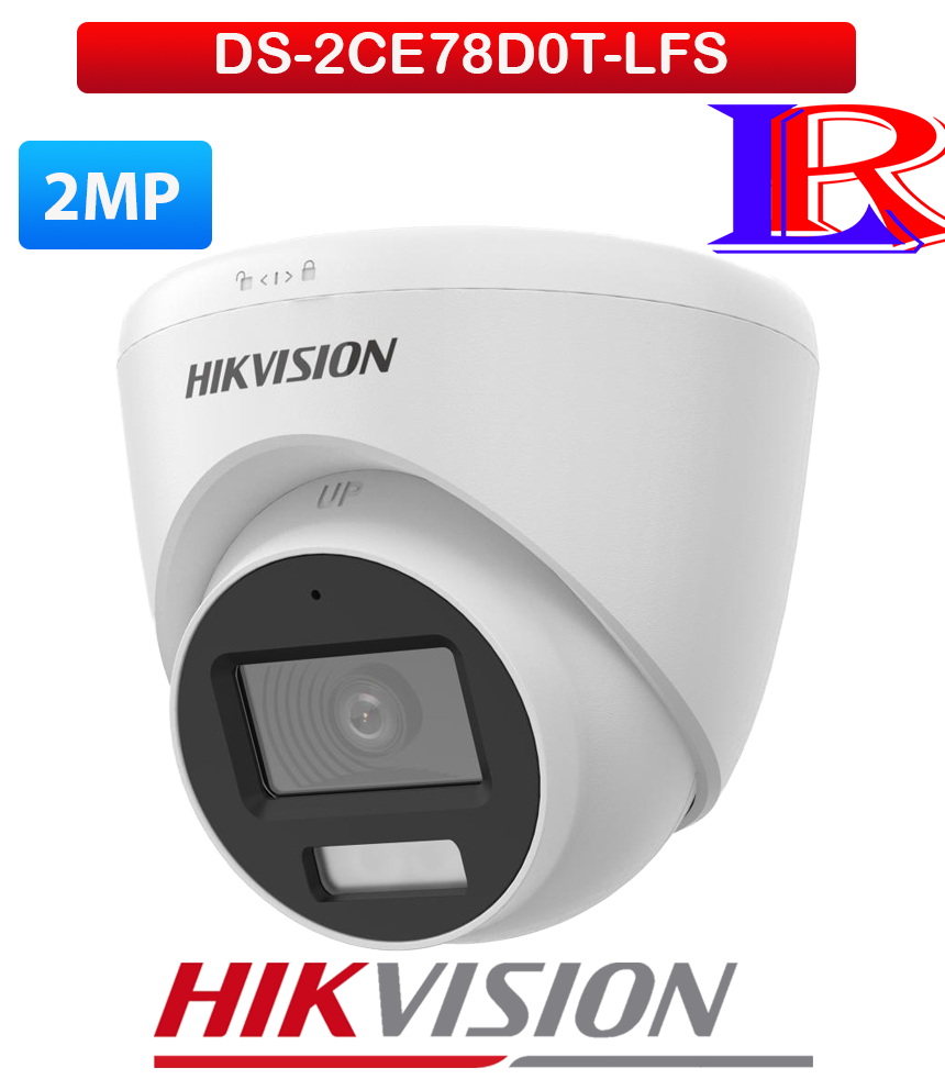 Hikvision 2MP Smart dual Light Audio 40M Dome Camera DS-2CE78D0T-LFS