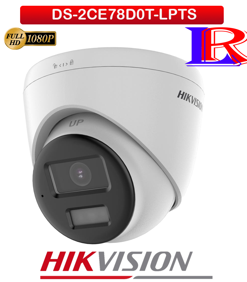 Hikvision 2MP Two Way Audio Turret CameraDS-2CE78D0T-LPTS Hikvision 2MP Two Way Audio Turret CameraDS-2CE78D0T-LPTS