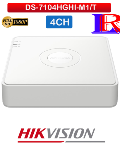 Hikvision 4-ch 1080p Lite DVR 1U H.265 DS-7104HGHI-M1/T