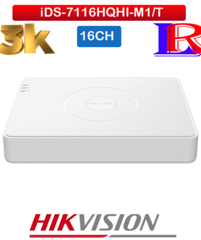 Hikvision AI DVR 16 channel DVR eka iDS-7116HQHI-M1/T