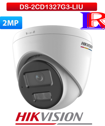 Hikvision DS-2CD1327G3-LIU 2MP ColorVu 3.0 Smart Hybrid Light Turret IP Camera Sri Lanka