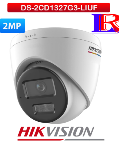 Hikvision DS-2CD1327G3-LIUF 2MP ColorVu 3.0 Smart Hybrid Light Turret IP Camera Sri Lanka