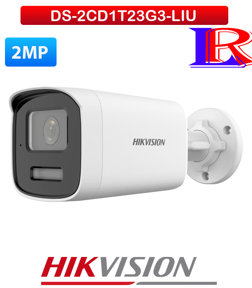 Hikvision DS-2CD1T23G3-LIU 2MP Smart Hybrid Light Bullet IP Camera Sri Lanka Hikvision DS-2CD1T23G3-LIU 2MP Smart Hybrid Light Bullet IP Camera Sri Lanka
