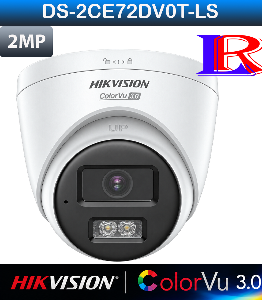 Hikvision DS-2CE72DV0T-LS 2MP ColorVu Turbo HD Audio Turret Camera Sri Lanka Hikvision DS-2CE72DV0T-LS 2MP ColorVu Turbo HD Audio Turret Camera Sri Lanka