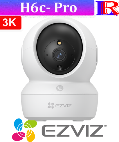 EZVIZ H6c Pro 3K 5MP Smart Wi-Fi Pan & Tilt Indoor Camera with Human Detection & Two-Way Talk Sri Lanka